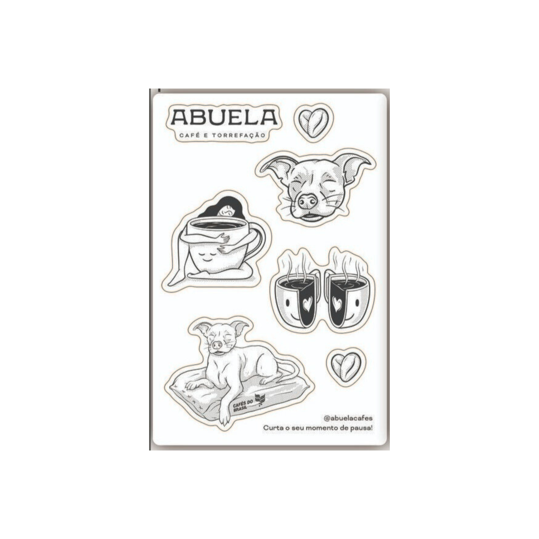 Cartelas de Adesivos